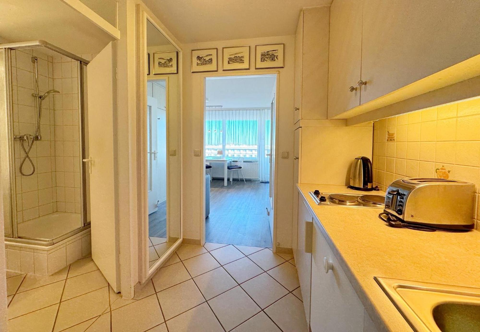 Haus Metropol App 113 Direkt Am Strand Mit Balkon Cityblick Westerland Esterno foto