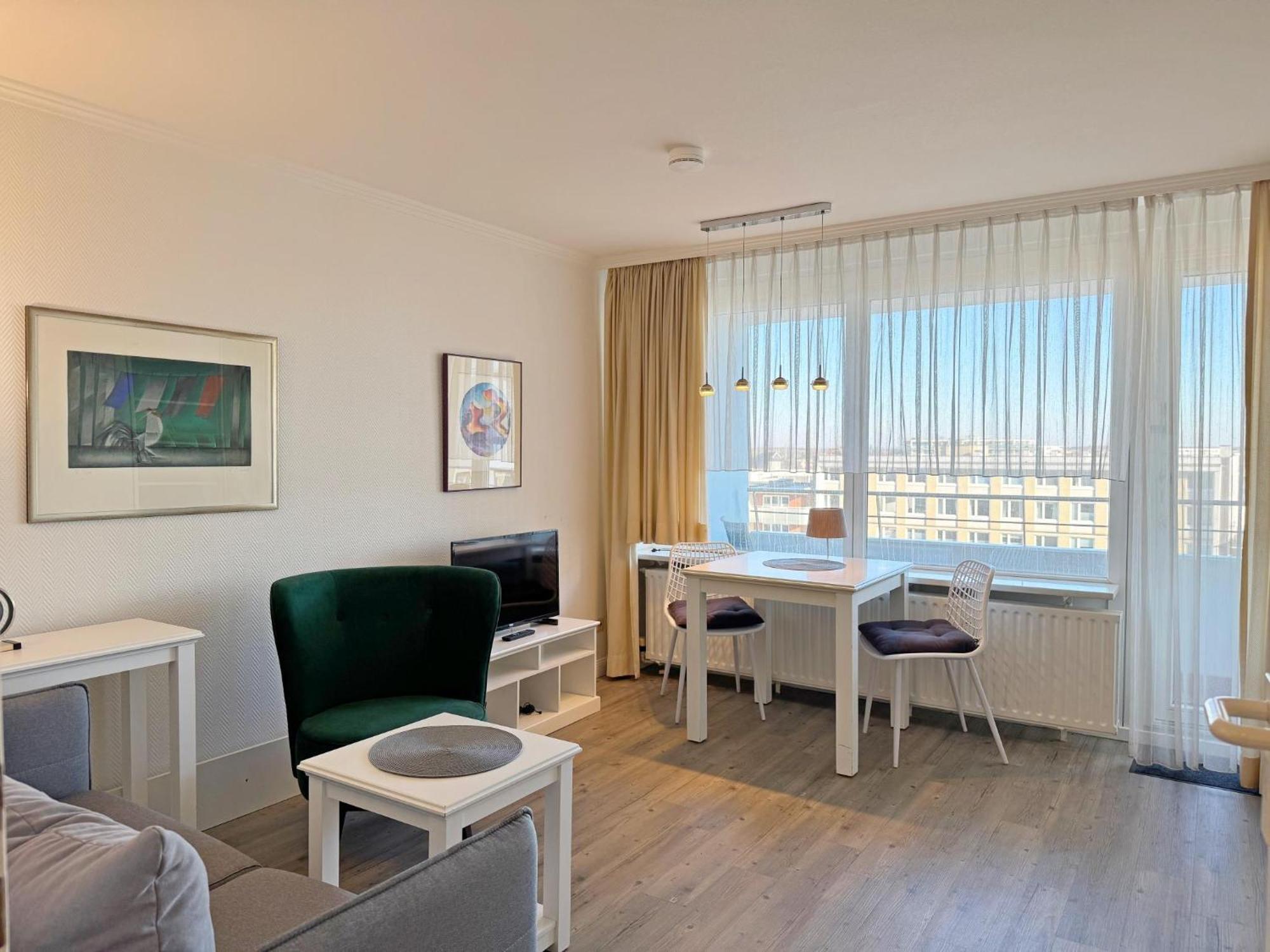 Haus Metropol App 113 Direkt Am Strand Mit Balkon Cityblick Westerland Esterno foto